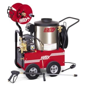 Hotsy oil fired portable pressure washer