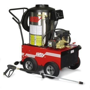 Hotsy oil fired portable pressure washer