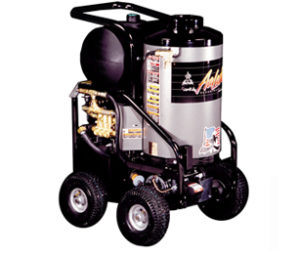 Aaladin hot water oil fired pressure washer