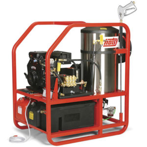 Hotsy hot water skid unit pressure washer