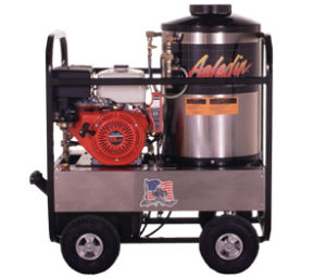 Aaladin hot water portable pressure washer