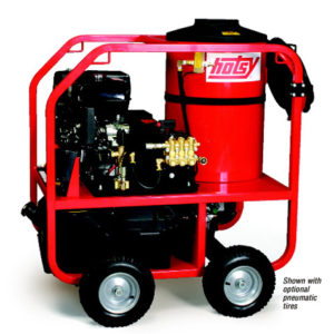 Hotsy gas engine hot water belt drive pressure washer