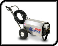 All American electric cold water portable pressure washer