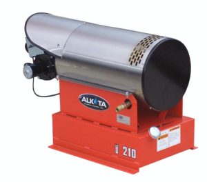 Alkota model 210 water heater