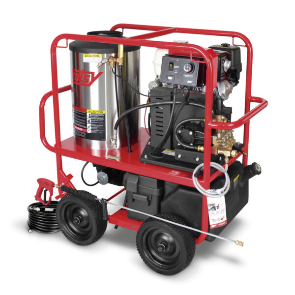 Hotsy Gas Engine Roll Cages Series Hot Water Pressure Washer